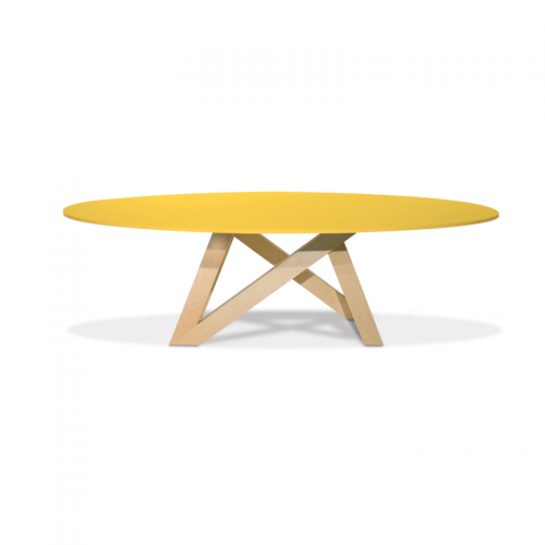 PDM Oval Yellow
