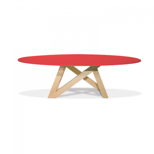 PDM Oval Red